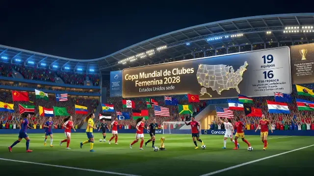 Estados Unidos acogerá en 2028 el primer Mundial de Clubes femenino con 19 equipos